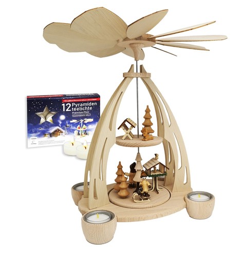Holz tisch teelicht - tisch-,, teelicht-