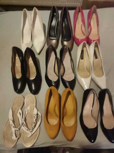Pumps paket 9 paar - gr., 39