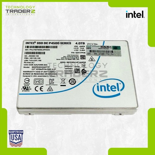 Intel ssdpe2kx040t7f p4500 - ssdpe2kx040t7f,