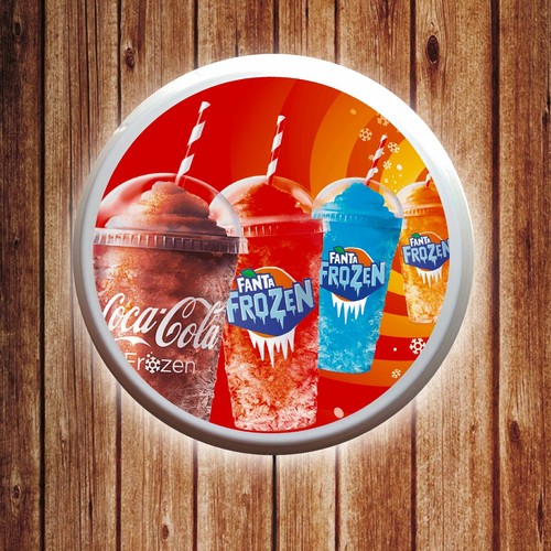 Coca cola fanta frozen leucht - fanta,