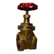 Absperrhahn PN10 2” Messing-Schieberventil Absperrschieber Innengewinde