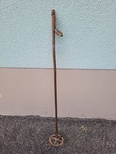1 Skistock 134 cm Holz Bambus
