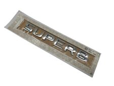OEM Skoda SuperB Schriftzug Chrom Logo Emblem original selbstklebend Heckklappe