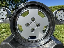?4x FONDMETAL 7x15 ET30 4x100 Golf I II E30 Kadett poliert lackiert?