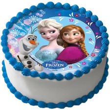 Frozen Eiskönigin Tortenaufleger Geburtstag backen Party Deko Elsa essbar Anna