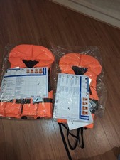 Schwimmweste Rettungsweste 1x Gr. M + 1x Gr. L