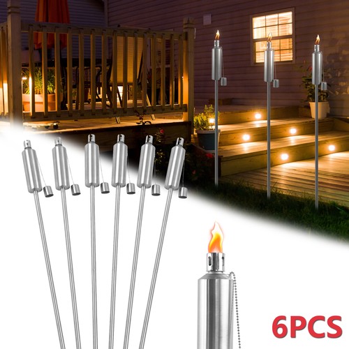 6pcs gartenfackel ölfackeln - 6pcs,