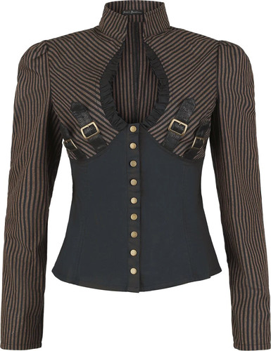 Devil fashion bluse - fashion, damen