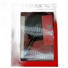 HIGHSIDER 301-016 Montana Motorrad Spiegel, Schwarz Glänzend, E-geprüft, Alumini