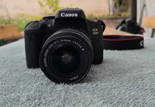 Canon EOS 750D Digitalkamera Kamera DSLR + EFS 18-55mm Objektiv