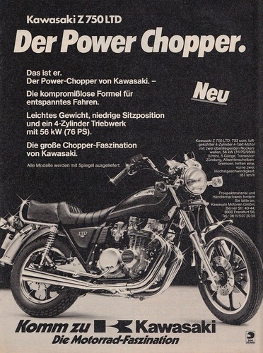 Kawasaki 750 ltd reklame - 750,