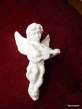 Stucco - Stuckfigur - Musik Engel mit Gitarre aus Stuck - Geschenk auch als Paar