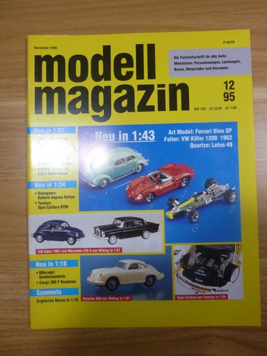 Modell magazin 1995 - magazin, 1995-12