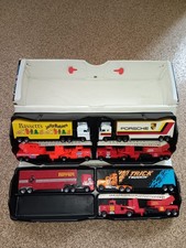 Matchbox Convoy Carry Case + 7