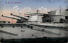 Ak Deutsches Kriegsschiff, SMS