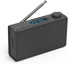 HAMA Digitalradio "DR7USB", FM/DAB/DAB+/Batteriebetrieb, Schwarz [B-Ware]