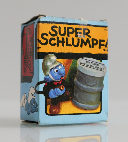 Super schlumpf feuerwehrmann - super,