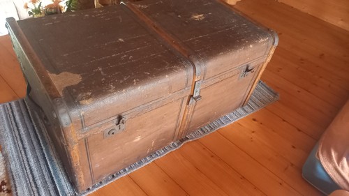 Antike seemannskiste länge - antike, 90