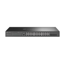 TP-Link Omada SG3428MP Managed Switch 24 Ports PoE Gigabit Ethernet 1U Rack schw