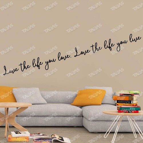 Wandtattoo spruch love - spruch, the