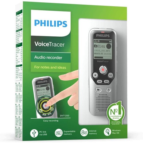 Philips voicetracer dvt1250 - voicetracer,