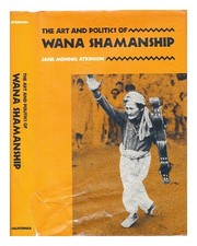 Atkinson, Jane Monnig The Art Und Politik Von Wana Shamanship 1989 Hardcover