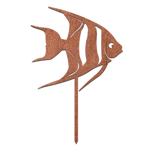 Gartenstecker fisch kora deko - fisch,