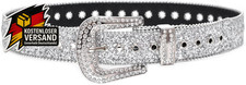 Damen Strass Gürtel für