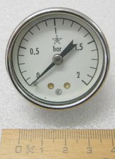 NKS Manometer Druckmesser 0-2bar