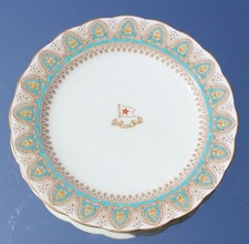 RED STAR LINE WHITE STAR & RMS TITANIC INTERESSE 1. KLASSE KRONE 9" PLATTE C-20er