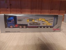  Herpa Keimeier & Finke Spedition MAN TGX  Meusburger  Schwerlasttransport  1:87