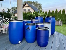 Weithalsfass Futtertonne Fasssilage Kunststoff Regen Fass Gepäcktonne 60-220l