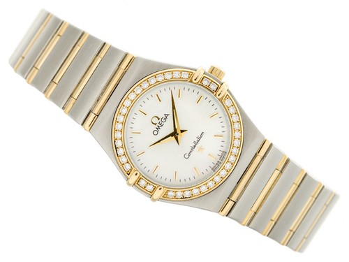 Damenuhr omega constellation - damenuhr,