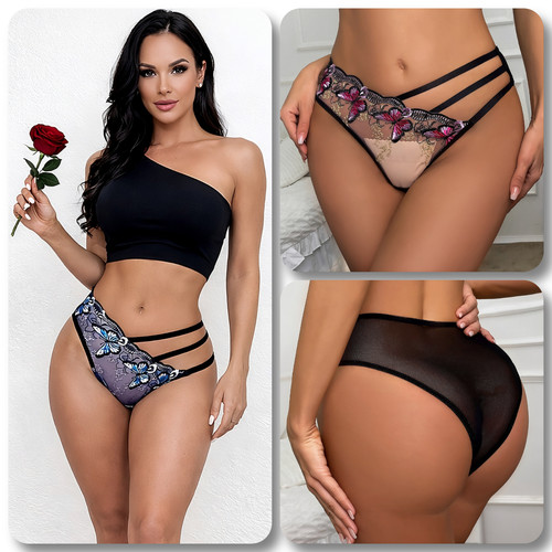 Sexy damen slip mesh - sexy,