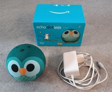 Amazon Echo Dot Kids Edition 5. Gen Smart Lautsprecher - Eulen-Design