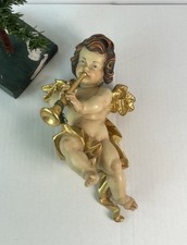 197/26 Farbiger Engel Holz