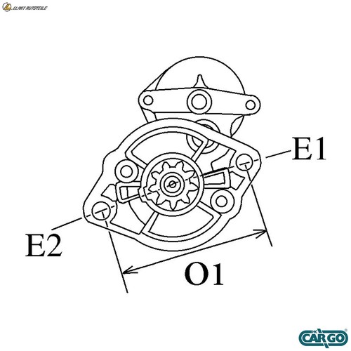 Starter 032 113 757 - starter,