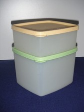 Tupperware Gefrierdose Wurstdose Käsedose Vorratsdose  400ml + 800ml  2er Set