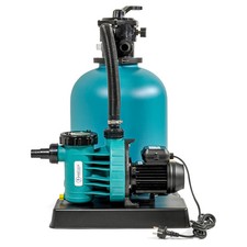 Sandfilter BRILLANT Ø 400 AquaPlus 8 POOL Total Schwimmbad Filteranlage bis 40m³