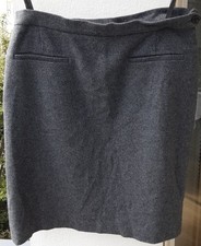 Hirsch. Knielanger enger Rock, mittelgrau, Gr. 40