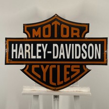 Harley-Davidson Emailschild - 80x61cm (31,5x24") - einzigartige große...
