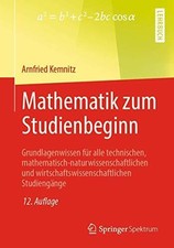 Mathematik zum studienbeginn - zum,