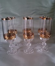 6 Sektgläser von Bohemia