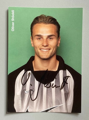 Oliver stöckli autogramm - oliver, auf