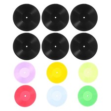 12 Pcs Leere Schallplatten Party Dekoration Miniatur Puppenhausangebot