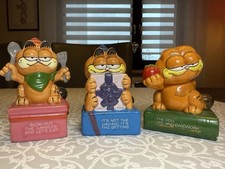 Garfield Porzellan Figur von