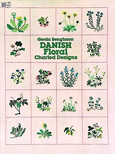 Danish floral charted designs - charted,