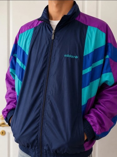 Adidas vintage windbreaker - adidas,