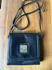 HCL Damenhandtasche Leder schwarz ~Sehr Guter  Zustand~ Vintage