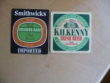 2 Bierdeckel von der Brauerei Smithwick and Sons, Irland